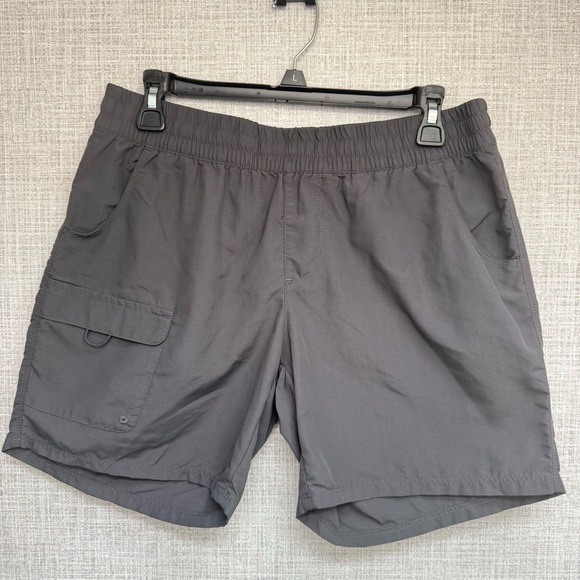 Columbia Pants - Columbia Omni-Shade Kestrel Trail Hiking Shorts Women’s Size M – Charcoal Gray